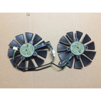 87MM Cooler Fan For ASUS GTX1060 GTX1070 Ti RX470 RX570 RX580 Graphics Card Everflow T129215SU PLD09210S12HH 28mm Cooling Fans