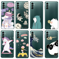 เคส Samsung Galaxy A04S เคสโทรศัพท์ซิลิโคน TPU