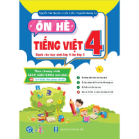 Sách Ôn Hè Tiếng Việt 4 - Dành cho học sinh lớp 4 vào 5 - QBooks - Bản Quyền