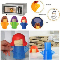 Angry Mama Oven Steam Microwave Cleaner Easily Cleans Microwave Oven Steam Cleaner Appliances Microwave Fridge Cleaning