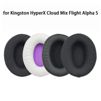 Replacement Earpads Foam Cushion for Kingston Hyperx Cloud II 2 Cloud2 HSCP Flight Stinger Alpha S Headset