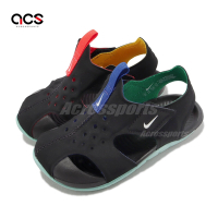 Nike 童鞋 Sunray Protect 2 BT 小童 涼鞋 幼童 黑 魔鬼氈 護趾 小朋友 學步鞋 DM0973-013