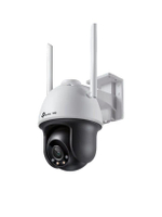 สีขาว กล้องวงจรปิด VIGI C540-W VIGI 4MP Outdoor Full-Color Pan Tilt CCTV Network Camera