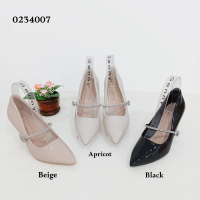 Genny Sepatu Pantofel Wanita 0234007 Heels 7,5 CM Shoes Pesta