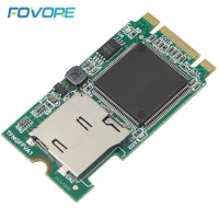 M2 to Micro SD Adapter M.2 B Key Micro SD SDHC SDXC TF Card T-Flash Reader for Desktop Laptop M.2 NG