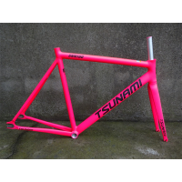 TSUNAMI 2023 New SNM100 Fixed Gear 700c Aluminum Frame  and Fork 49cm 52cm 55cm 58cm  Single Speed B