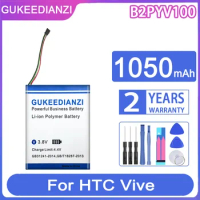 GUKEEDIANZI Replacement Battery B2PYV100 1050mAh For HTC Vive Tracker Acumulator 3 Wire Plug