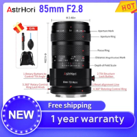AstrHori 85mm F2.8 Tilt Shift Macro Lens Full Frame Portrait for Panasonic Canon RF SONY E Nikon Z R Leica L Mount Cameras