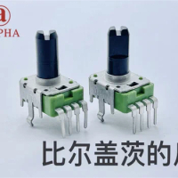 1 PCS ALPHA Aihua RK11 B10K single potentiometer Yamaha mixer volume control shaft length 13mm