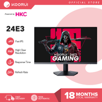 KOORUI 24E3 (ขับเคลื่อนโดย HKC) 24 "/Koorui GN06 27" 165Hz, 1080P,1Ms,IPS Gaming Monitor