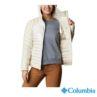 Columbia 哥倫比亞 女款 - Omni-Heat 金鋁點極暖連帽外套-米白 UWR42280BG /FW22