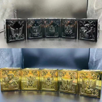 Saint Seiya Myth Cloth EX Bronze Pandora Box Hades Surplice Dark/Black/Gold Pegasus Dragon Andromeda Cygnus Phoenix 5 Figure