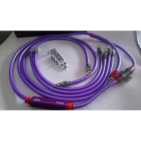 HKS Grounding EARTH Nano Tech Cable 15GA Alternator Cable Fire & HP Saving Meningkatkan Kabel Pembum