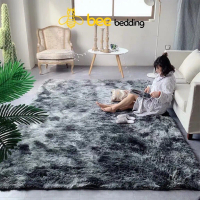 Thảm lông 1m6x2m, 1m8x2m, 2mx2m, 2mx2m2, 2mx3m trải sàn phòng khách, thảm lông loang decor trang trí