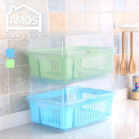 瀝水架 碗盤架 水槽架 塑膠碗盤收納盒 Amos【GBN008】
