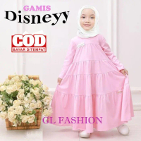 Gamis Anak Perempuan Disnyy Princess Dress Maxy Carlina Terupdate