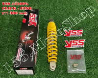 โช๊คหลัง YSS แท้ HONDA CLICK-SCOOPYI-ZOOMER X-MIO-GT125 (สปริงสีเหลือง) ขนาดความยาว 300 mm