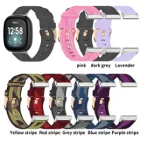 Nylon Strap For Fitbit Versa4/sense2 Universal Replacement Wrist Strap For Fitbit Versa4/sense2 SmartWatch Multi-Style Optional
