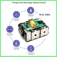 Makita 14.4V 6000mAh Makita Rechargeable Li-ion Battery For Makita 14V Power Tools 6.0Ah Batteries BL1460 BL1430 1415 194066-1