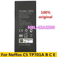 Original New NBL-42A2200 2200mAh for Neffos C5 TP701A TP701B TP701C TP701E Replacement Phone Battery