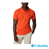 【Columbia 哥倫比亞 官方旗艦】男款-Omni-Shade UPF30涼感快排Polo衫-紅色(UAE60820RD / 2022年春夏商品)