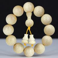 Gelang untuk Pasangan, Lelaki dan Wanita, Bahan Lama, Buluh Ketumpatan Tinggi, Manik Buddha, Barang 