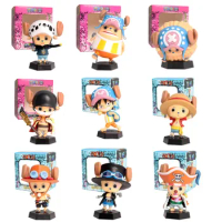 Anime One Piece Tony Tony Chopper Cos Luffy Saber Figure Model Buggy Toy Sabo Gift Car Ornament Action Figure Collect Gifts