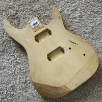 Ibanez Original Guitar Body Damages+Crack on Top Natural Solid Basswood Ibanez GIO GRX Series
