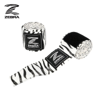 【Zebra Athletics】手綁帶/拳擊繃帶 450cm ZPBB02(白色 粉色 紅色 拳擊手綁帶 格鬥 拳擊手套)