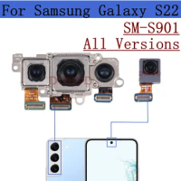 Rear Camera For Samsung Galaxy S22 5G SM-S901 S901B S901U S901E Front Frontal Selfie Back Facing Camera Module Spare