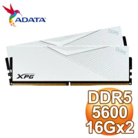ADATA 威剛 XPG LANCER DDR5-5600 16G*2 電競記憶體《白》