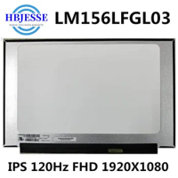 Original 15.6 Inche for Gaming Monitor LCD with 120HZ IPS eDP 40Pin LM156LFGL03 Narrow Border LCD Replacement for Laptop