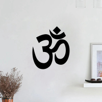 Yoga Wall Vinilos Paredes Om Vinyl  Wall Sticker Ohm Decals Wall Quote Wall Decals Desivo De Parede
