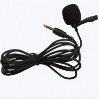 1.5M Lavalier 3.5mm Mic jack radio interview Live recording For Huawei Xiaomi Samsung Android Phone Type-C Microphone