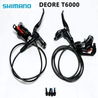 SHIMANO DEORE T6000 Brake Groupset DEORE Brake Front&amp;Rear Mountain Bikes Hydraulic Disc Brake MTB