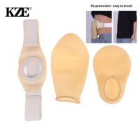 Silicone Colostomy Bags Ostomy Belt Drainable Urostomy Bag After Colostomy Ileostomy Pouch Ostomy Belt