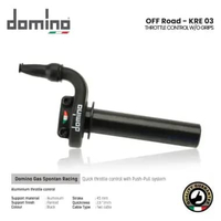 Gas Spontan Domino Italy Onroad KRR 03 Universal Original Black