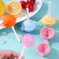 Household Popsicle Ball Diy Mold Homemade Popsicle Tools Lollipop Silicone Ice Box Popsicle Mold Mini Ice Cream Maker Ice Mold