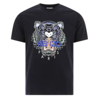 【KENZO】新系列 男款 虎面圖案 黑色短袖T恤(M號、L號、XL號、XXL號)