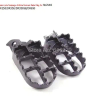 motorcycle footpegs dirtbike footrest Pedal Peg for SUZUKI DR250/DR350/DR350SE/DR650