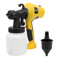 400W High Voltage Electric Paint Spray Gun Pneumatic Tool Paint Sprayer Portable Pneumatic Spray Kit EU Plug