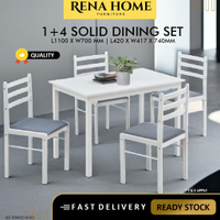 [FREE INSTALLATION] Dining Table |    Dining Set |   4 Seater |   6 Seater |   1 + 4 + Bench Dining 