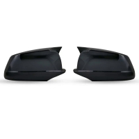 สำหรับ BMW 5 Series F10 F11 2010-2013รถกระจกมองหลังปกปีกด้านข้างปกป้องกรอบครอบคลุมคาร์บอนไฟเบอร์สไตล