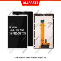 Allparts 8.7 Inch Display For Galaxy Tab A7 Lite 2021 LCD Touch Screen Replacement Wifi LTE T220 T225