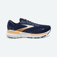 Brooks Adrenaline GTS 23 [1103911D486] 男 慢跑鞋 運動 路跑 腎上腺素 深藍 橙