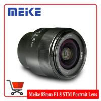 Meike 85mm F1.8 Auto Focus Medium Telephoto STM Full Frame Portrait Lens for Nikon Z/Canon /Fujifilm X/Sony E Mount Cameras