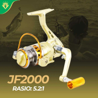 Fishing Reel Rel Rail Pancing Spinning Rasio Ger 5.2:1 Gear Ratio