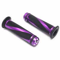 Tay nắm cần số gel cao su 7/8 inch cho xe tay ga, dành cho Kawasaki, Daelim và Hyosung