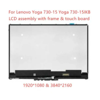 15.6"LCD Display Touchscreen Assembly For Lenovo Yoga 730 15IKB 15IWL Touch LCD Screen replacement