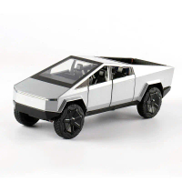 Mô Hình Xe Bán Tải Tesla Pickup Truck Tỉ Lệ 1:24 Bằng Hợp Kim – Có Đèn, Mở Cửa Như Thật
